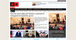 Desktop Screenshot of albaniaplus.com