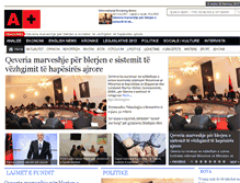 Tablet Screenshot of albaniaplus.com
